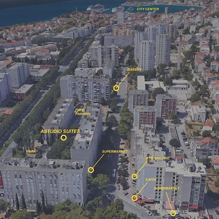 Astudio Suites Σπλιτ Εξωτερικό φωτογραφία