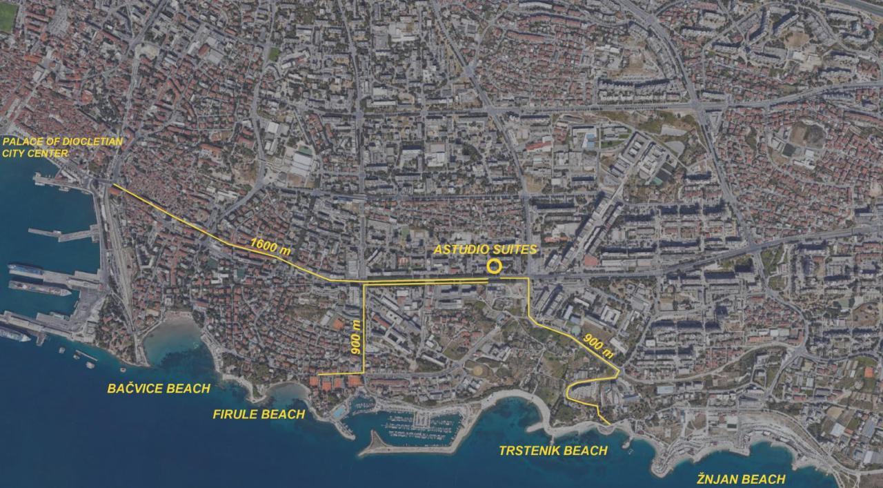 Astudio Suites Σπλιτ Εξωτερικό φωτογραφία